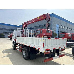Grues montées sur camion Chengli 4x2, mini-grue télescopique hydraulique de 3,2 tonnes, prix d'usine - Product Image 4