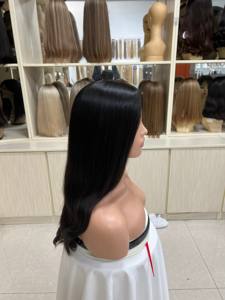 Pelucas de Cabello Humano Virgen Chino al Por Mayor de Fábrica, Base de Seda, Transparentes, Largas, Tamaños de Gorra Pequeños/Grandes, 150% de Densidad - Product Image 3