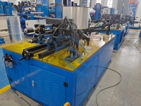 Machine de formage et de poinçonnage CNC haute précision pour la production de conduits de ventilateurs et de gaines de tuyauterie, certifiée ISO