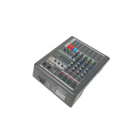 Accuracy Pro Audio M6 Mezclador de audio digital Mezclador profesional de 6 canales Sistema de sonido Controlador de DJ/Mezclador de consola de audio