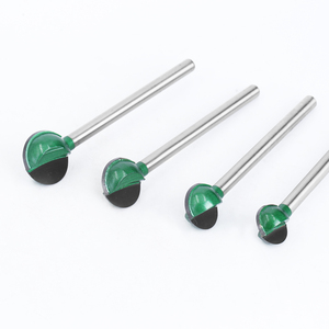 Tùy Chỉnh 6Mm/<span class=keywords><strong>3Mm</strong></span> Shank Carbide Màu Xanh Lá Cây Tráng Bóng Mũi <span class=keywords><strong>Router</strong></span> Bit Cho Khắc Gỗ CNC Máy Phay ODM OEM Hỗ Trợ - Product Image 3