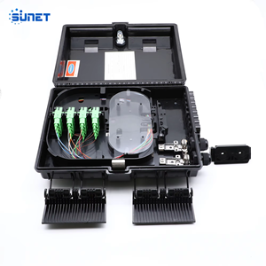 Sunet 1x16 Caja Nap IP65 FTTH ODB FDB BOX 1x16 Fibra Ottica Distribuzione Terminale Box IP65 CTO BOX 16 Core per Telecomunicazioni - Product Image 1