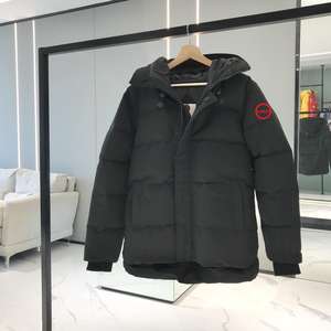 Nuevo Abrigo con capucha a prueba de viento, chaqueta Parka de plumón para mujer para hombre, chaqueta acolchada de ganso cálida para exteriores de invierno canadiense a la moda para hombre - Product Image 1