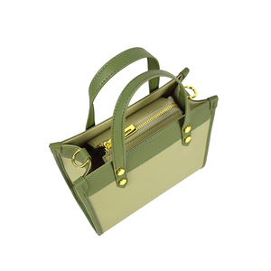 Bolsos de mano de piel lisa <span class=keywords><strong>verde</strong></span> personalizados de alta calidad al por mayor, <span class=keywords><strong>bolso</strong></span> de hombro, <span class=keywords><strong>bolso</strong></span> de mujer, bolsos de mano de diseñador para mujer - Product Image 5