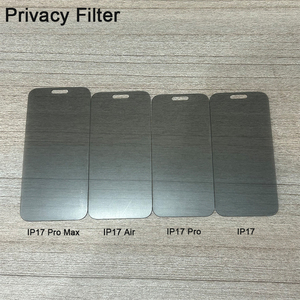 Gran oferta, película protectora de pantalla de privacidad antiespía de 2 vías, filtro de teléfono móvil personalizado de fábrica para iPhone 17/17 Pro/17 Air/17 Pro Max - Product Image 1