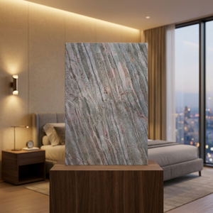 Lámina de Chapa de Mármol Blanco Marino de Flatstone Designs, Impermeable, Ecológica, Duradera, Diseño de Lujo para Baño, Escaleras, Oficina en Casa - Product Image 6