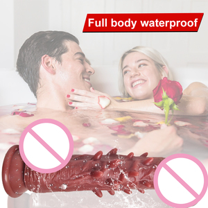 <span class=keywords><strong>Dildo</strong></span> Telecomandato 3.5*22CM con Spuntoni per Donne, Vibratore Morbido a Forma di Pene, Giocattoli Sessuali per Donna, Giochi Erotici con Riscaldamento - Product Image 4