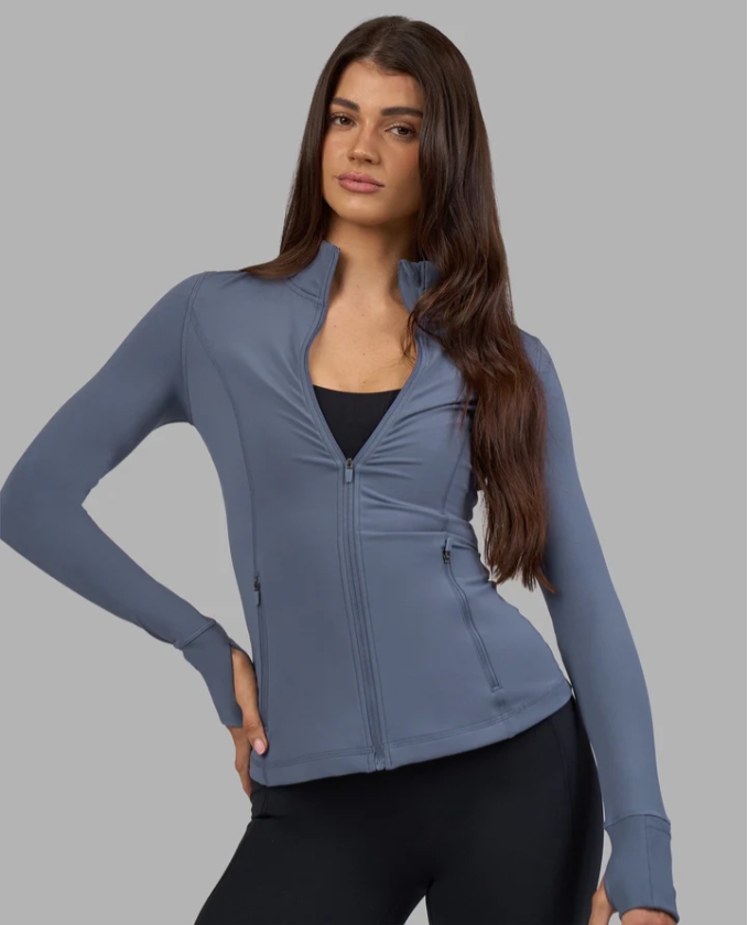 New Style Breathable Fitness Sports Top Long Sleeve Slimming Running Gym Jacket Solid Quick-drying Lulu Yoga Jacket for Woman
