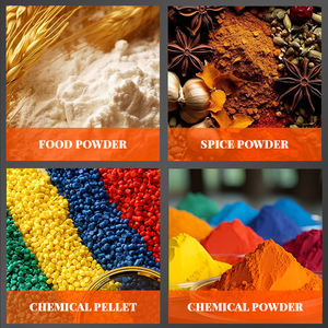 Mezclador manual de acero inoxidable 304 de grado alimenticio con manivela para mezclar polvo y gránulos, vaso de doble cono, equipo de laboratorio manual - Product Image 6