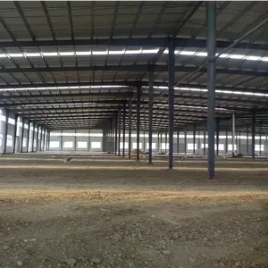 Prefabricated Large Span Steel Structure Buildings Prefab Metal Warehouse Workshop Office Building Factory Shed