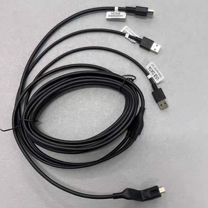 สายดาต้า5เมตรของแท้ <span class=keywords><strong>dpvr</strong></span> E3B <span class=keywords><strong>E3C</strong></span> E3P E3S หมวกกันน็อคสายดาต้าเปลี่ยนชุดหูฟัง VR แว่นตา3 in 1สาย VR อุปกรณ์ VR - Product Image 4