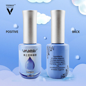 Pegamento japonés transparente para esmalte de uñas, pegamento de fototerapia por goteo, tienda especializada en esmaltes de uñas con modelo de ondulación de agua - Product Image 5