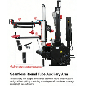 Smontagomme Automatico e Equilibratrice Combo: Attrezzatura Professionale per Pneumatici Run-Flat e Strumenti da Officina - Product Image 5