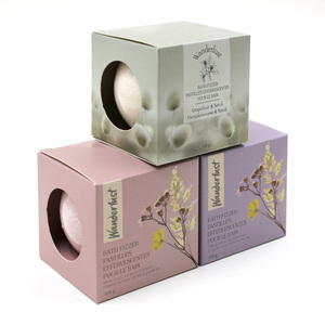 Bombas de Baño Veganas Orgánicas 100% Naturales Personalizadas OEM, Set de Regalo de Baño de Burbujas de Marca Privada para Mujeres, Estilo Corto para Días Festivos - Product Image 4