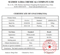 Diméthylglyoxime/diacétyle oxime de haute qualité cas 95-45-4