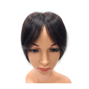 Pelucas de Cabello Coreano Premium Cosmo en Corea (11x12) - Peluca de Cabello Humano Liso de 7 Pulgadas de Largo con Acabado Natural y Ajuste Cómodo para Mujeres - Product Image 2