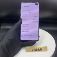 Fnban Téléphone portable d'occasion pas cher pour Samsung Galaxy S10+ Débloqué – Smartphone S10 Plus en promotion