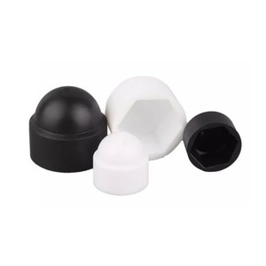 Vente en gros de capuchons de protection hexagonaux antirouille M6 en plastique pour écrous - Product Image 1