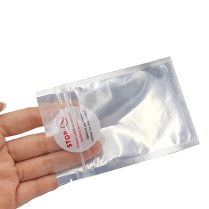 Bolsa personalizada <span class=keywords><strong>Yin</strong></span> y <span class=keywords><strong>Yang</strong></span> impresión holográfica + bolsa transparente Mylar Ziplock resellable biodegradable embalaje bolsas de plástico - Product Image 1
