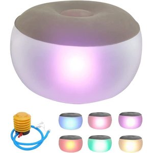 <b>Inflatable</b> LED <b>Sofa</b> 120cm PVC Modern Design Outdoor Indoor Use - Product Image 4