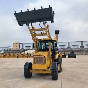 Yuchai 8.2 Ton Backhoe Loader 75kw Vermogen 2500Kg Hefvermogen - Product Image 1