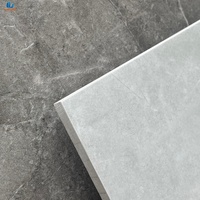 Carrelage en céramique poli et émaillé 600*600, aspect marbre, gris clair, antidérapant, pour sol, salle de bain moderne, salon, vente en gros d'usine
