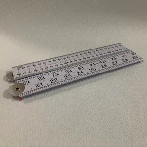 1.4m nhựa Hà Lan cai trị đôi quy mô màu đỏ in lưỡi thép không gỉ Metric inch Đế Quốc cm đo băng biện pháp thiết lập - Product Image 5