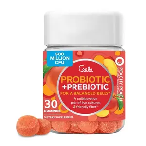 성인과 어린이를위한 소화 건강을위한 가장 맛있는 독점 공식 프로 바이오 틱 구미 비건 씹을 수있는 프로바이오틱스 비타민