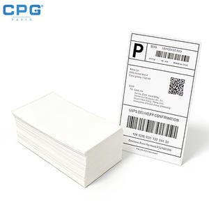 Etiqueta térmica premium impermeable de alta adhesión, triple protección, 100x150mm, 4x6 pulgadas, etiqueta de envío, etiqueta de embalaje para mensajería. - Product Image 1