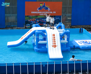 Parc aquatique gonflable commercial de grande taille pour activités extérieures, de haute qualité et durable - Product Image 4