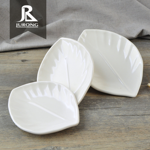 Imprimés de feuilles de banane, plaques en <span class=keywords><strong>plastique</strong></span> incassables 7 pouces, forme unique, nouveau produit 2019 - Product Image 5