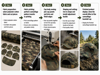 Casquette de baseball réglable à 6 panneaux pour la chasse en extérieur, en sergé de haute qualité, style vintage et tendance, avec motif camouflage feuille incurvée, sportive et polyvalente