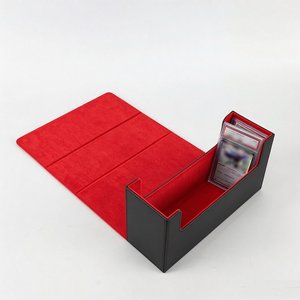 Boîte de rangement en carton écologique pour cartes, grande capacité, coins carrés, personnalisable pour TCG, vente en gros - Product Image 6