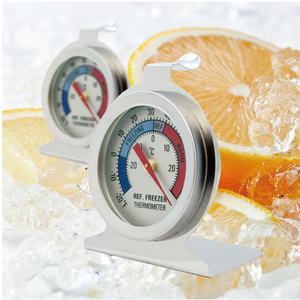 Termómetro Analógico de Acero Inoxidable, Termómetro Bimetálico para Refrigerador y Congelador para Uso Doméstico - Product Image 5