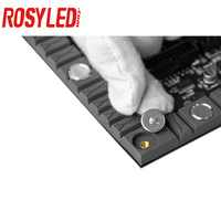 Écran LED incurvé personnalisé pour intérieur P1.875, panneau mural, 1.8 mm, haute définition, flexible, souple, structure d'écran vidéo pliable