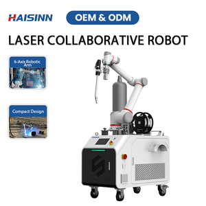 Nouvelle machine de soudage au laser à fibre articulée avec bras robotisé collaboratif à six axes automatique - Product Image 1