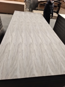 Đen <span class=keywords><strong>HDF</strong></span> 12mm 15mm 18mm tự nhiên màu đỏ sồi thông đen wanlnut Veneer MDF Bảng điều chỉnh tấm đồng bằng nguyên ván MDF cho tủ - Product Image 4