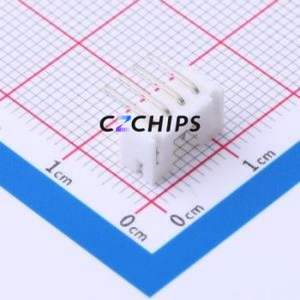 WAFER-PH2.0-4PWZ Wire-to-Board Pin Header Bent Lead Through Hole,P=2mm Connector 1x4P 2mm Right Angle Insert PH - Product Image 2