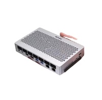 128GB+4TB FAEX1 Ryzen AI MAX+395 Mini PC Komputer Gaming LPDDR5 Micro Workstation AI Komputer Gaming untuk Penerapan Model AI Besar