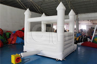 Mini maison gonflable gonflable blanche, château gonflable de mariage gonflable, décoration, en PVC, nouvelle collection