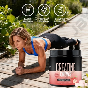 Suplemento Dietético Herbal JBY que Promueve el Apoyo Energético, la Fuerza Muscular y el Bienestar Corporal, Tabletas Masticables de Creatina - Product Image 4