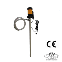 Pompe de transfert de fût de 120 L pour liquides chimiques acides à haute pression, électrique et pneumatique, pour usine