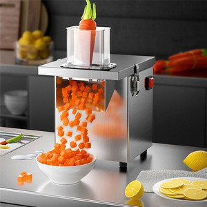 Commercial Multi Functional <b>Vegetable</b> <b>Cutter</b> Machine Slicing Dicing Shredding Equipment - Product Image 1