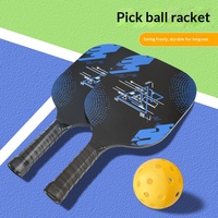 Ensemble de raquettes de pickleball en bois Yangmu, légères et durables, pour la plage, avec sac de rangement