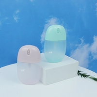 Flacon pulvérisateur en plastique PP de 50 ml, vaporisateur cosmétique portable à brume fine pour les soins de la peau
