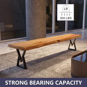 Marcos de mesa Restaurante Escritorio Oficina Acero Comedor Muebles Metal Hierro fundido Comedor industrial Mesa de centro Banco Patas para mesa - Product Image 6