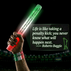 Barras Luminosas LED Personalizadas con Espuma, para la Copa <span class=keywords><strong>Mundial</strong></span> de Fútbol, con Frases de Estrellas y Colores de Banderas Nacionales, para Fiestas de Fútbol - Product Image 4