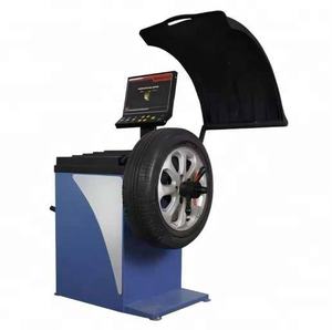 Tam otomatik ölçü araba tekerlek dengeleyici makinesi lastik dengeleme ekipmanları için otomotiv servis lastik dengeleme ekipmanları - Product Image 1