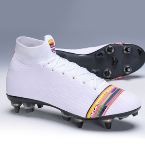 Nuovissime Scarpe da Calcio SG con Caviglia Alta, Alta Qualità, Resistenti, Scarpe da <span class=keywords><strong>Calcetto</strong></span> per Uomo, Vendita Calda - Product Image 1