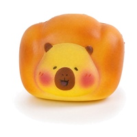 En gros Squishy Kawaii Capybara Pain en PU à remontée lente, Jouet anti-stress et sensoriel pour enfants, Cadeau
